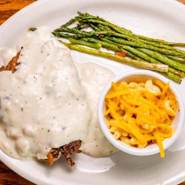 Chicken-Fried Steak Lunch.