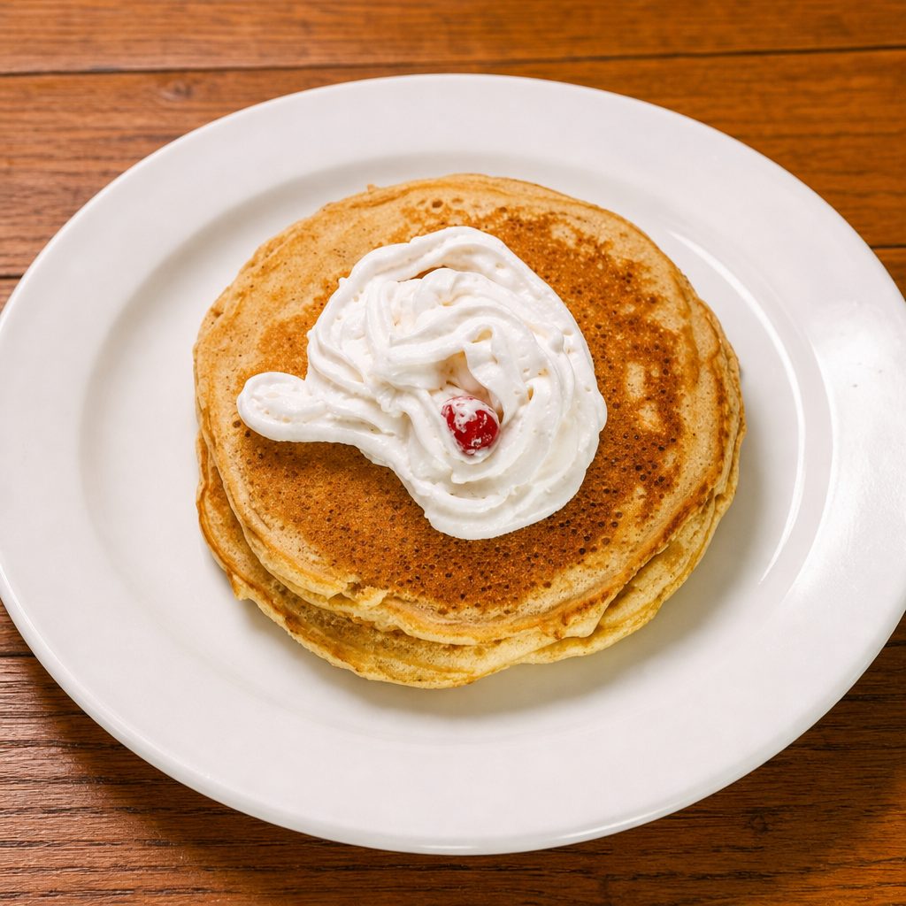3 Pancakes.