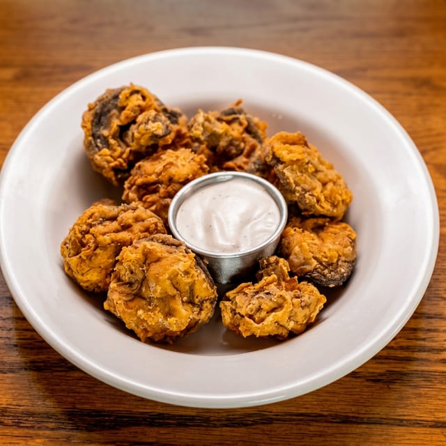 Fried Mushrooms.